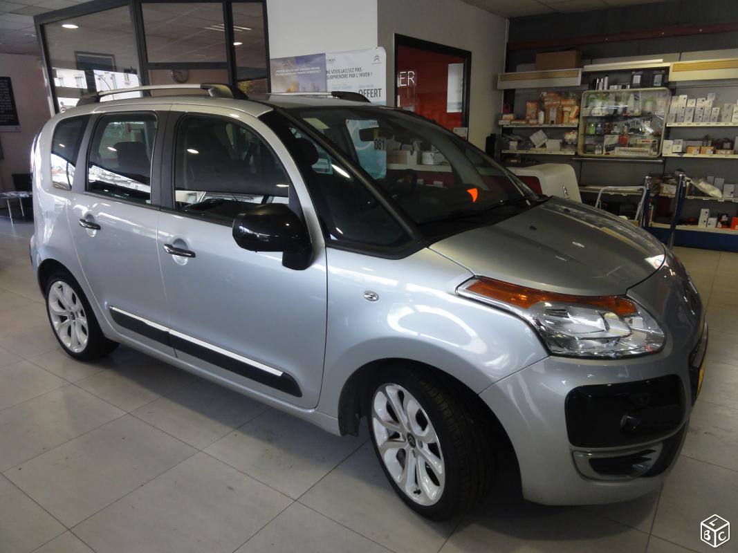 Left hand drive CITROEN C3 PICASSO C3 Picasso 1.6 e-HDi90 Millenium II BMP6 FRENCH REGISTERED